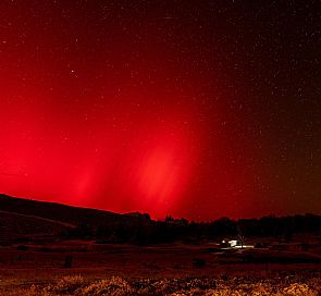 Auroras australes en la Patagonia y el Sur de Chile: un fenómeno casi inédito