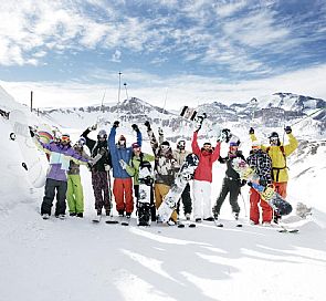 Dia de esqui no El Colorado com aulas para iniciantes