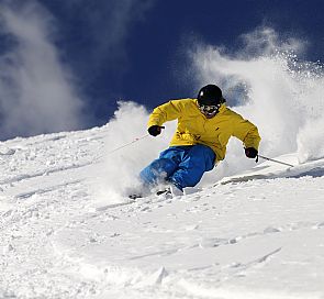 Dia de esqui no Colorado