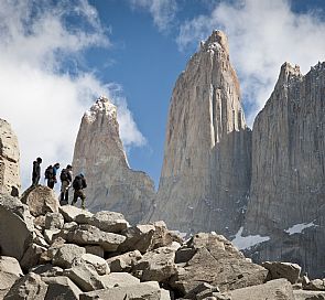 Circuito Trekking W em Torres del Paine em abrigos auto-guiados