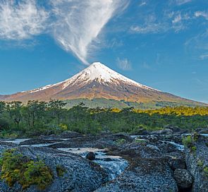 Tour ao vulcão Osorno e Petrohué