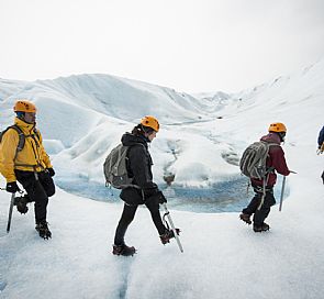 Geleira Exploradores: Trekking sobre gelo milenário