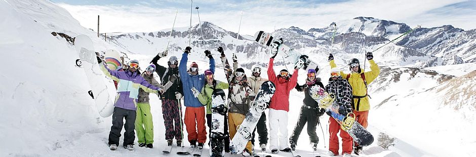 Dia de esqui no El Colorado com aulas para iniciantes