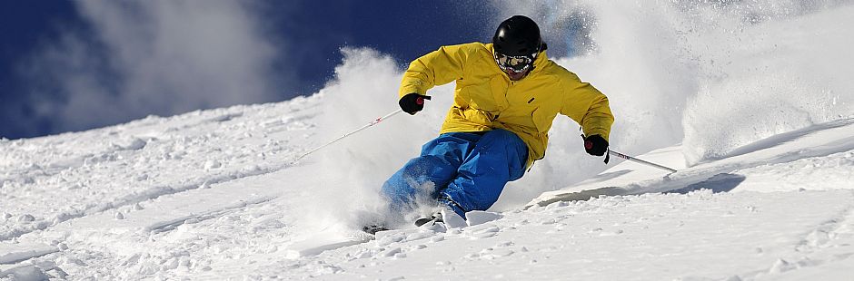 Dia de esqui no Colorado