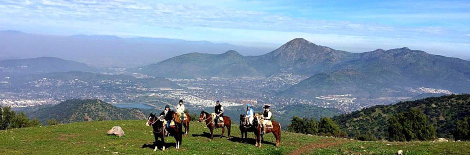 Andar a cavalo pelos Andes