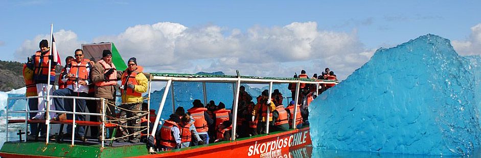 Cruzeiro Skorpios na Lagoa de San Rafael até 20 por centode desconto